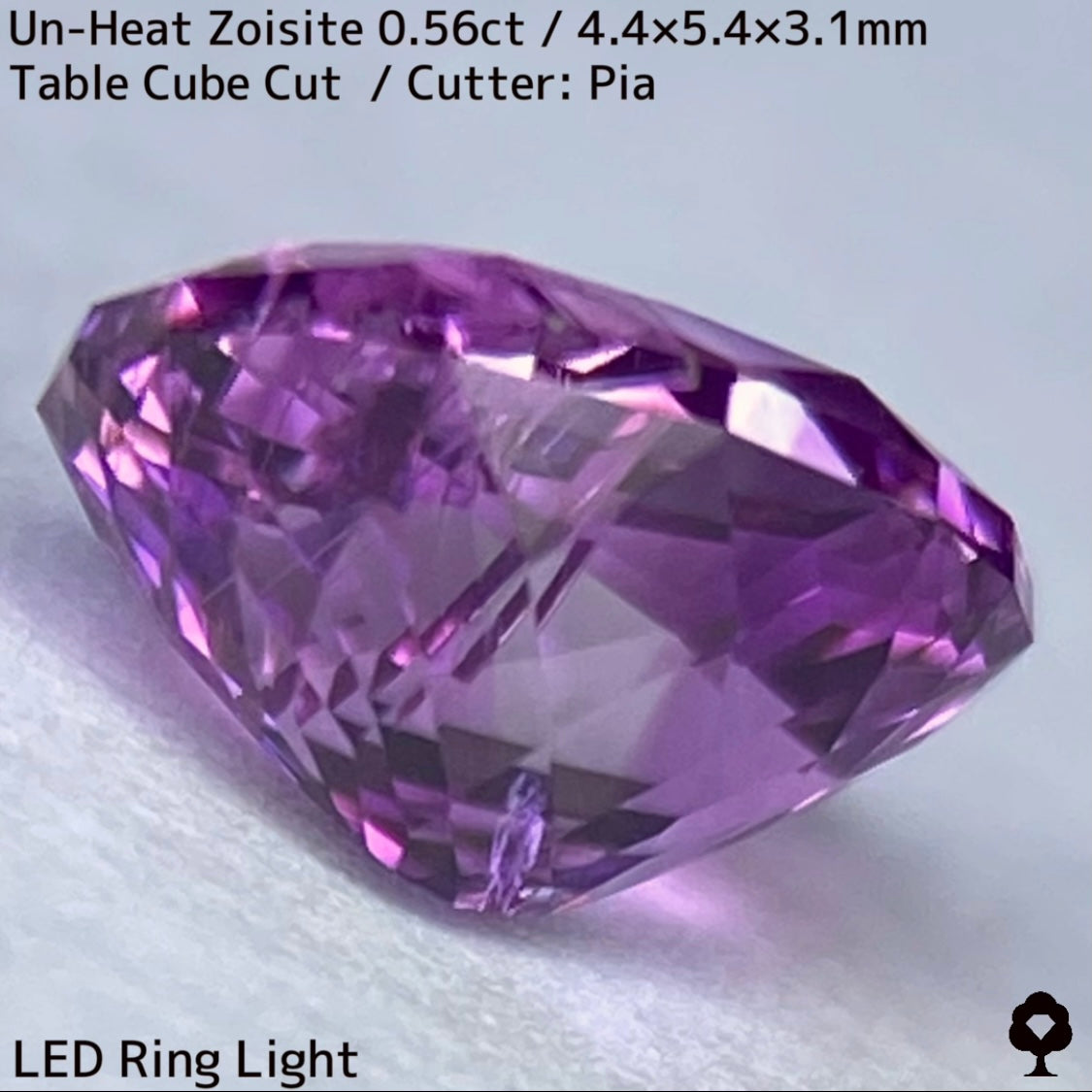 Un-Heat Zoisite 0.563ct / Tanzania
