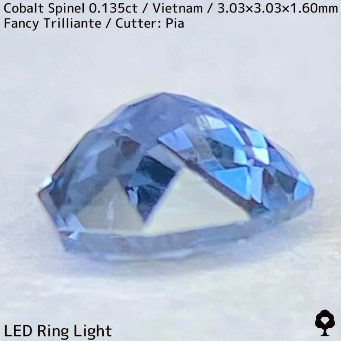 Cobalt Spinel 0.135ct / Vietnam