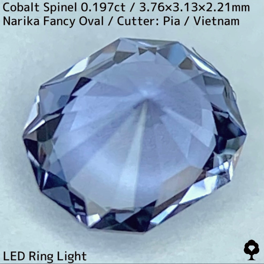 Cobalt Spinel 0.197ct / Vietnam