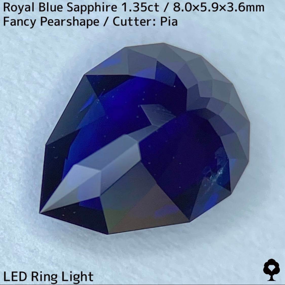 Royal Blue Sapphire 1.35ct / Thailand