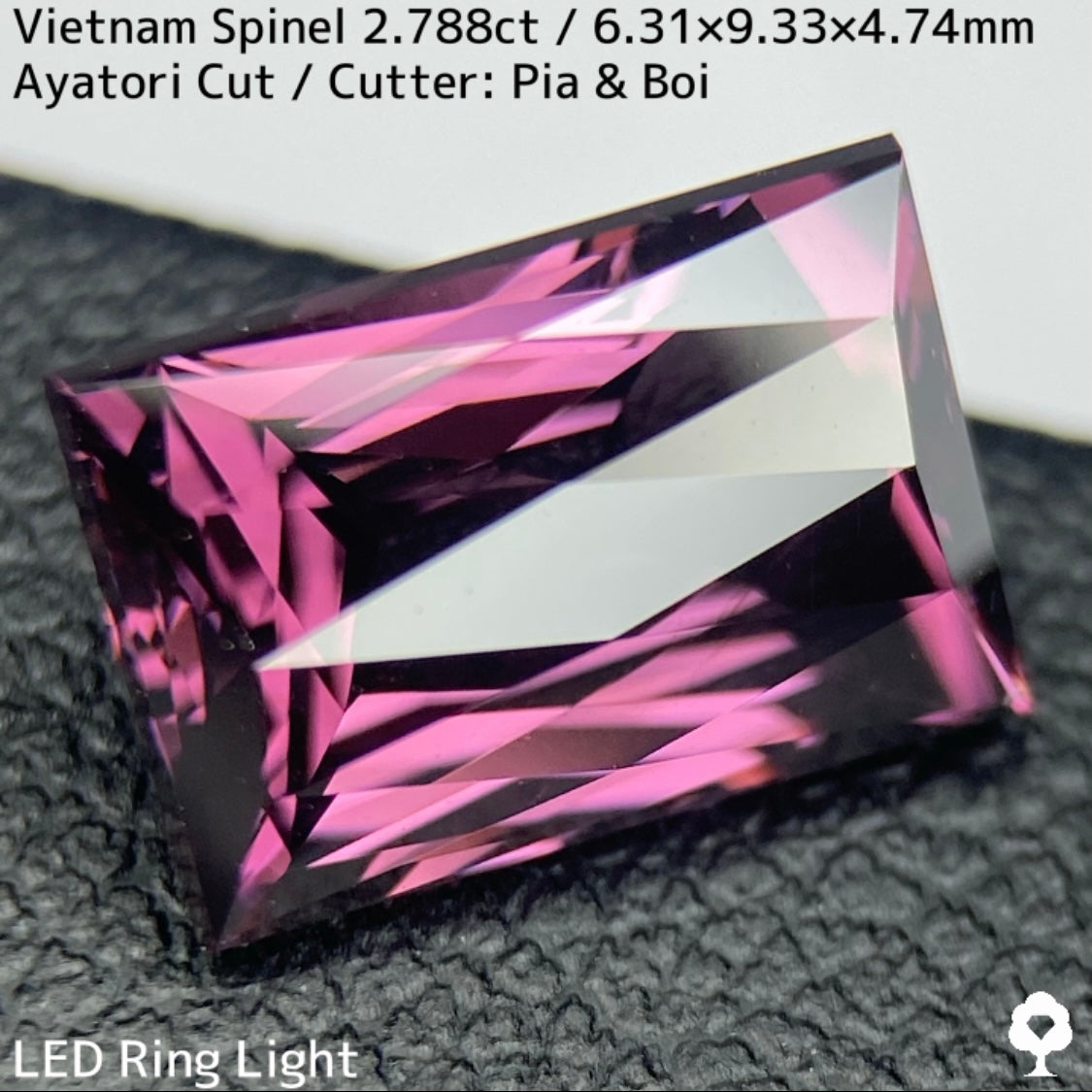 Spinel 2.788ct / Vietnam