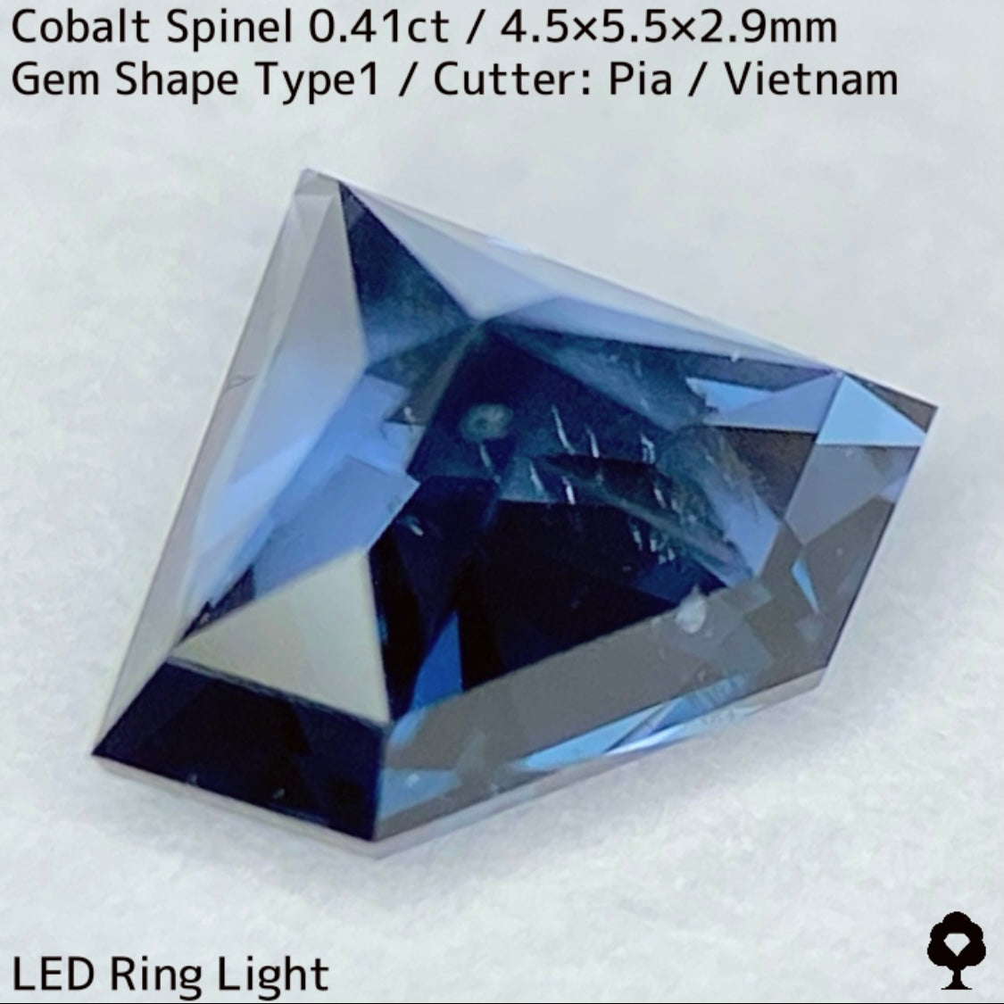 Cobalt Spinel 0.41ct / Vietnam