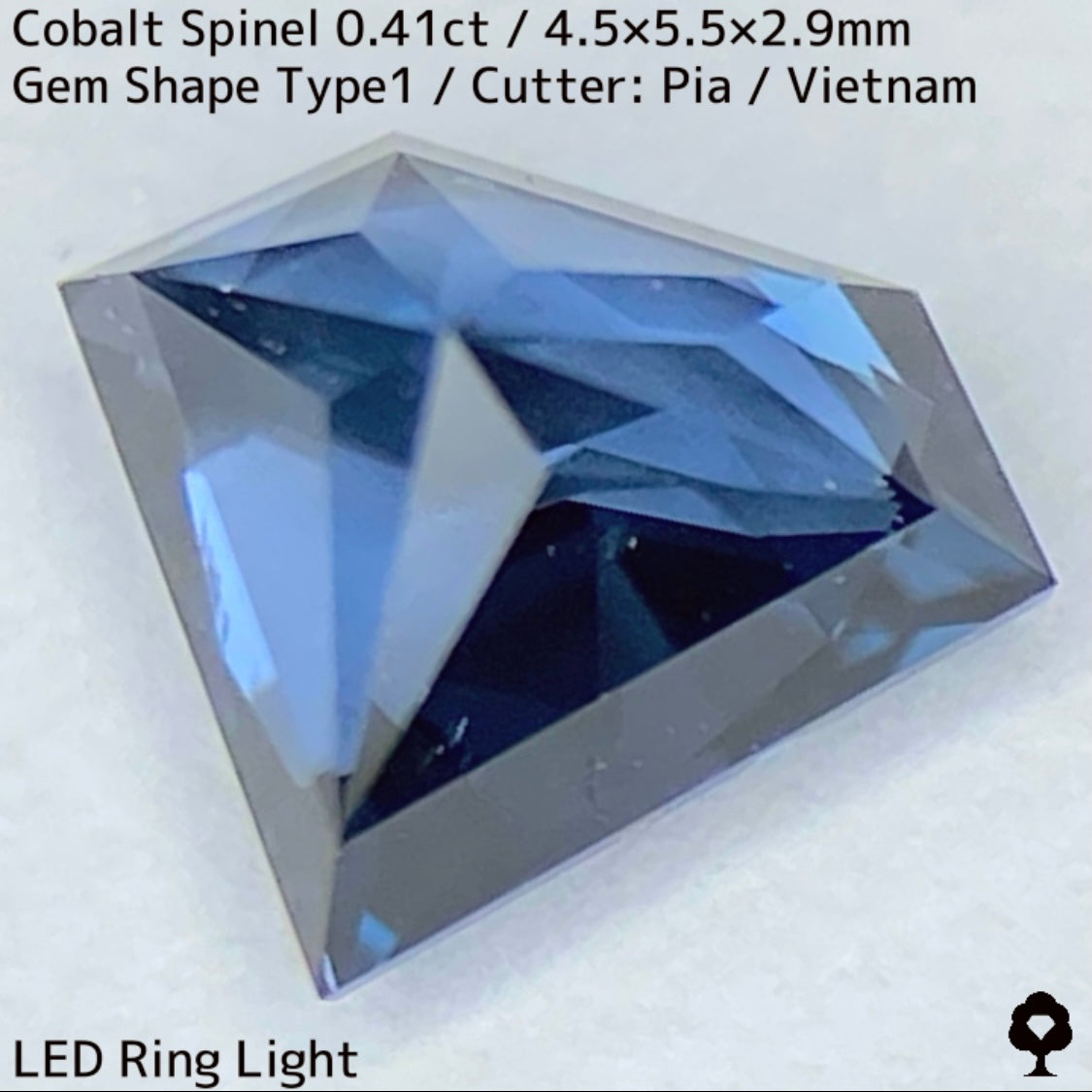 Cobalt Spinel 0.41ct / Vietnam