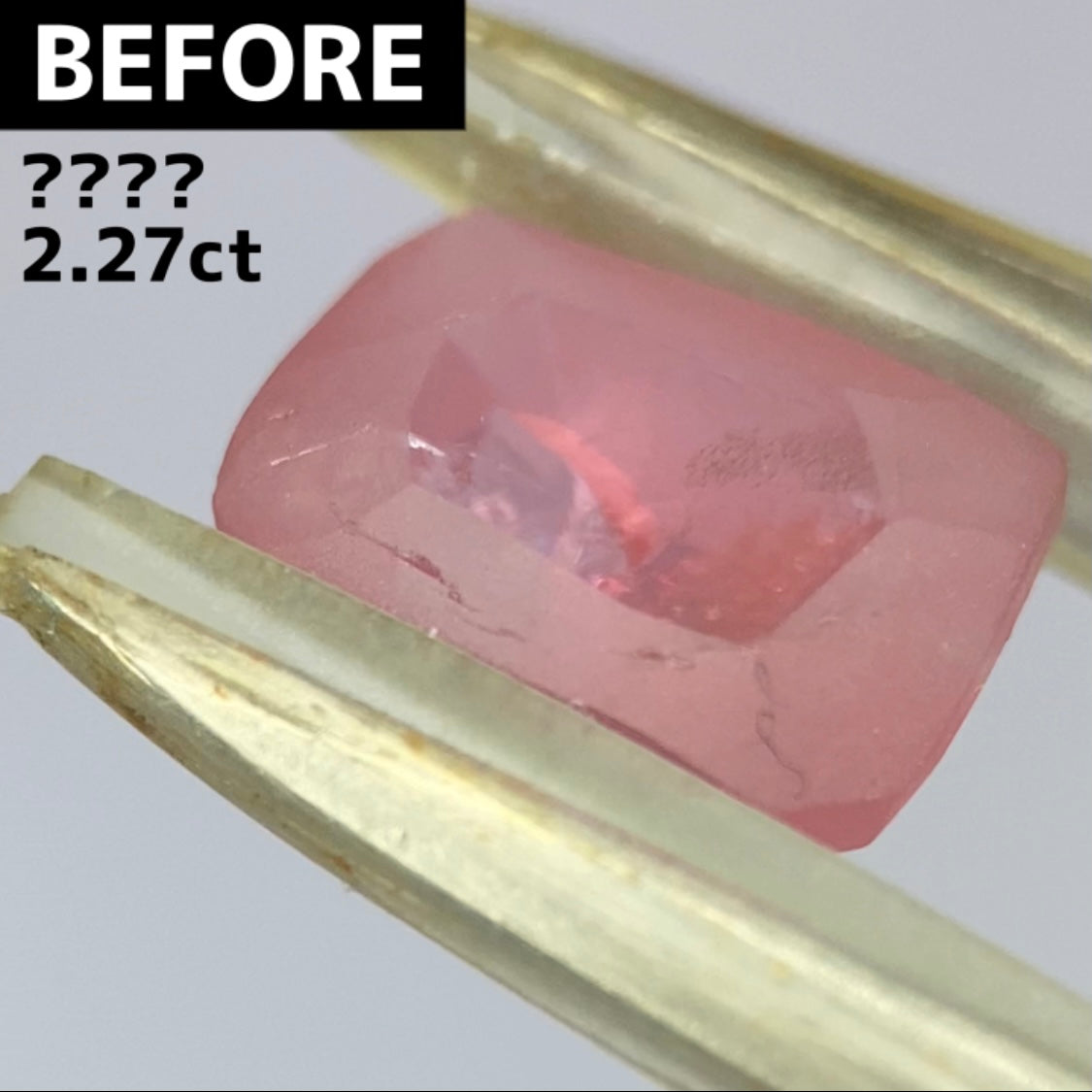 Spinel 1.056ct / Vietnam / Cube Narika "Made form rough stone”