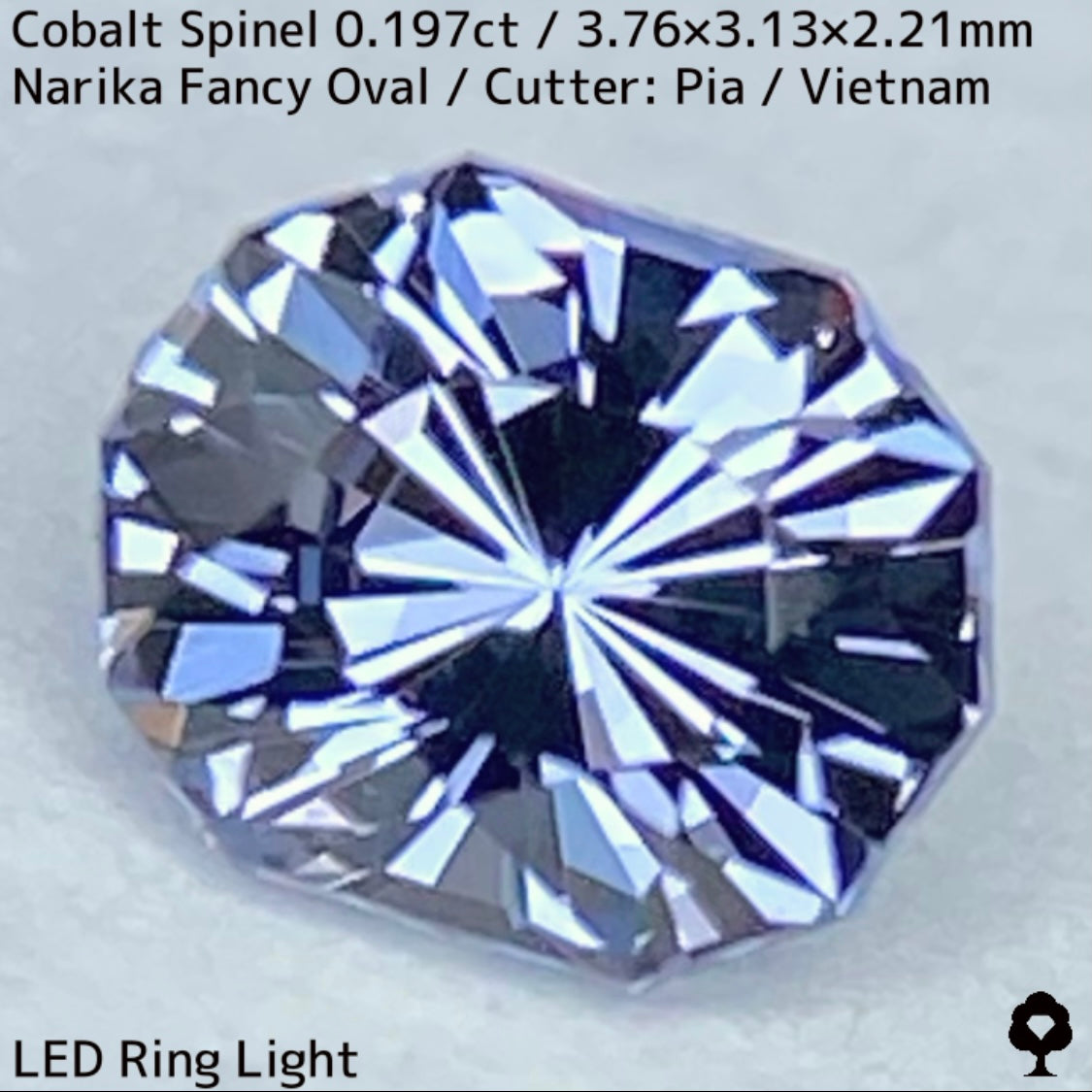 Cobalt Spinel 0.197ct / Vietnam