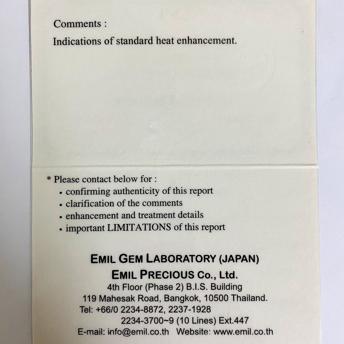 Greenish Blue Sapphire 0.570ct / Thailand