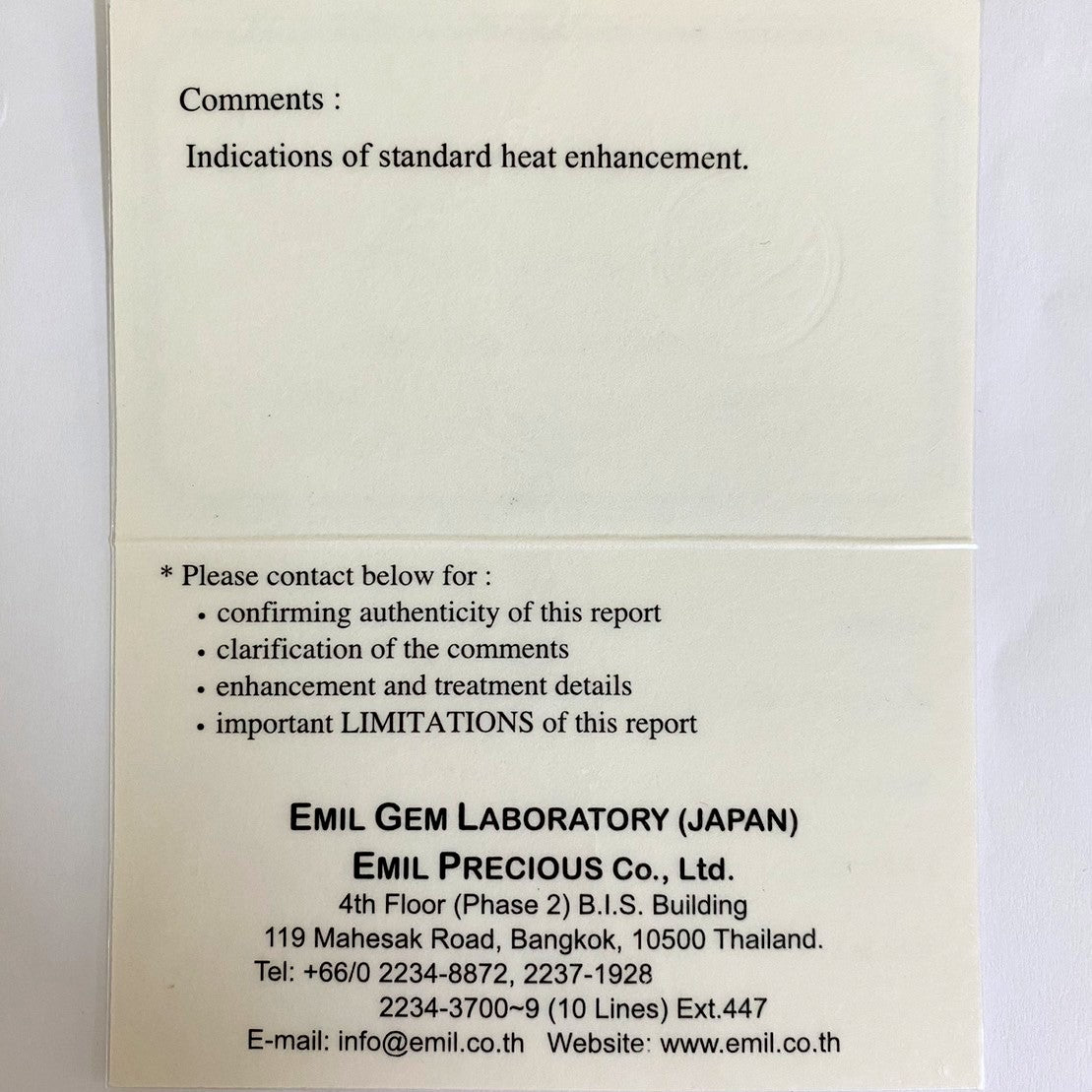 Yellow-Khaki Sapphire 0.441ct / Thailand