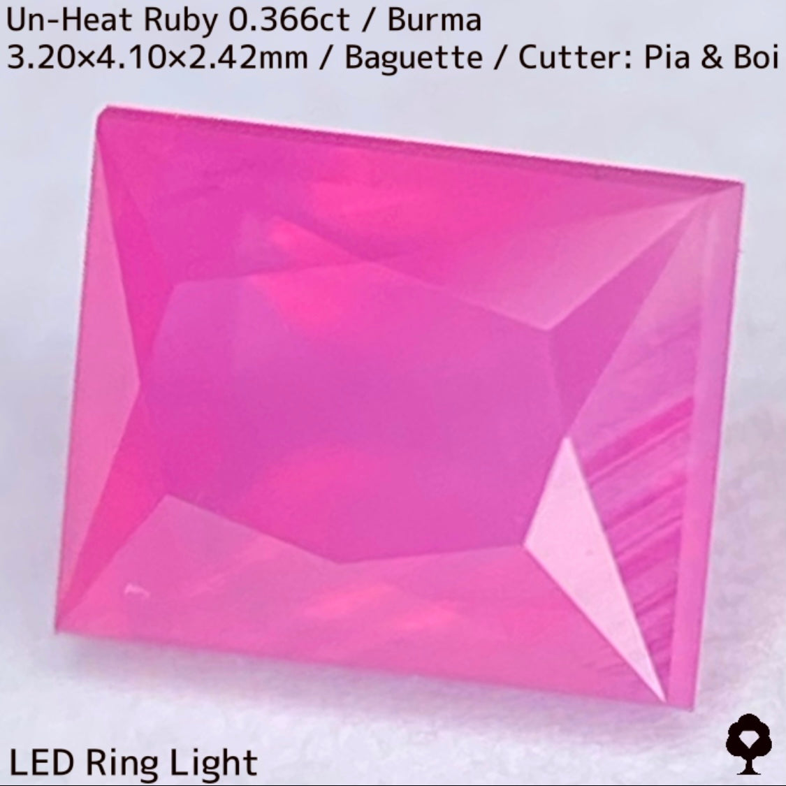 Un-Heat Ruby 0.366ct / Burma