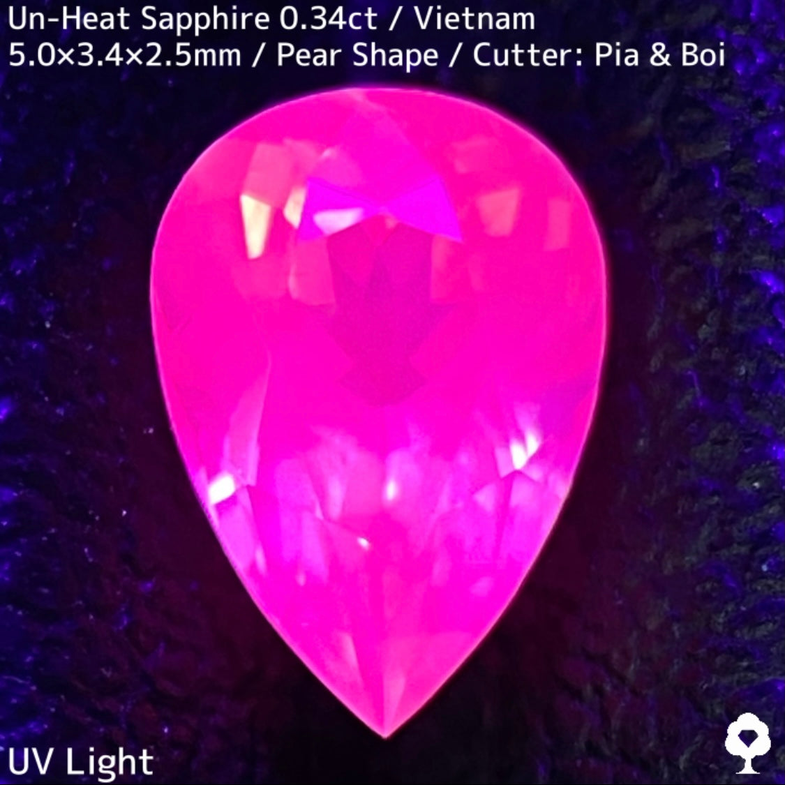 Un-Heat Sapphire 0.56ct / Vietnam