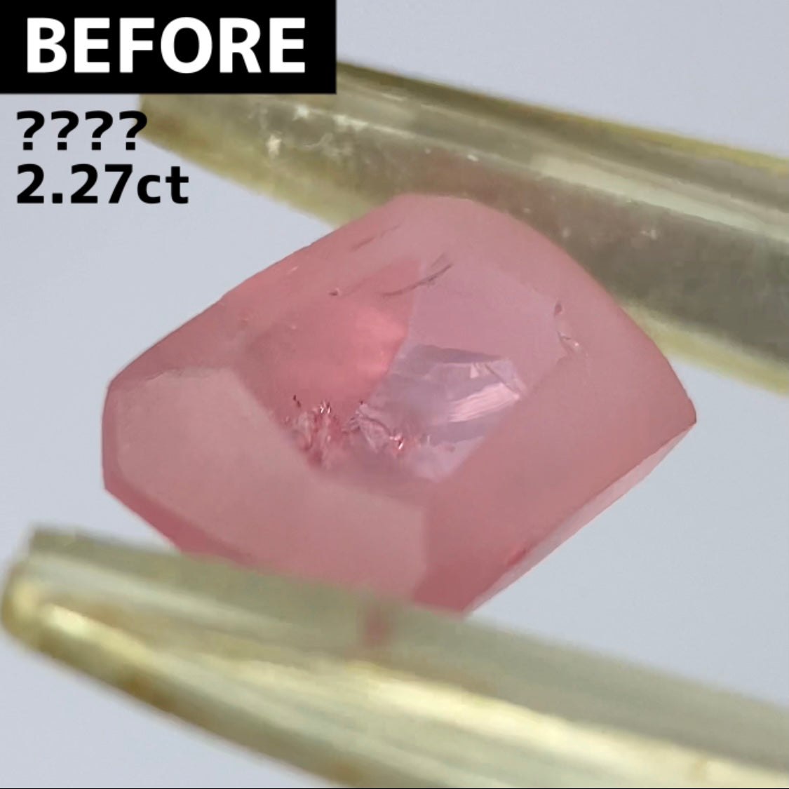 Spinel 1.056ct / Vietnam / Cube Narika "Made form rough stone”