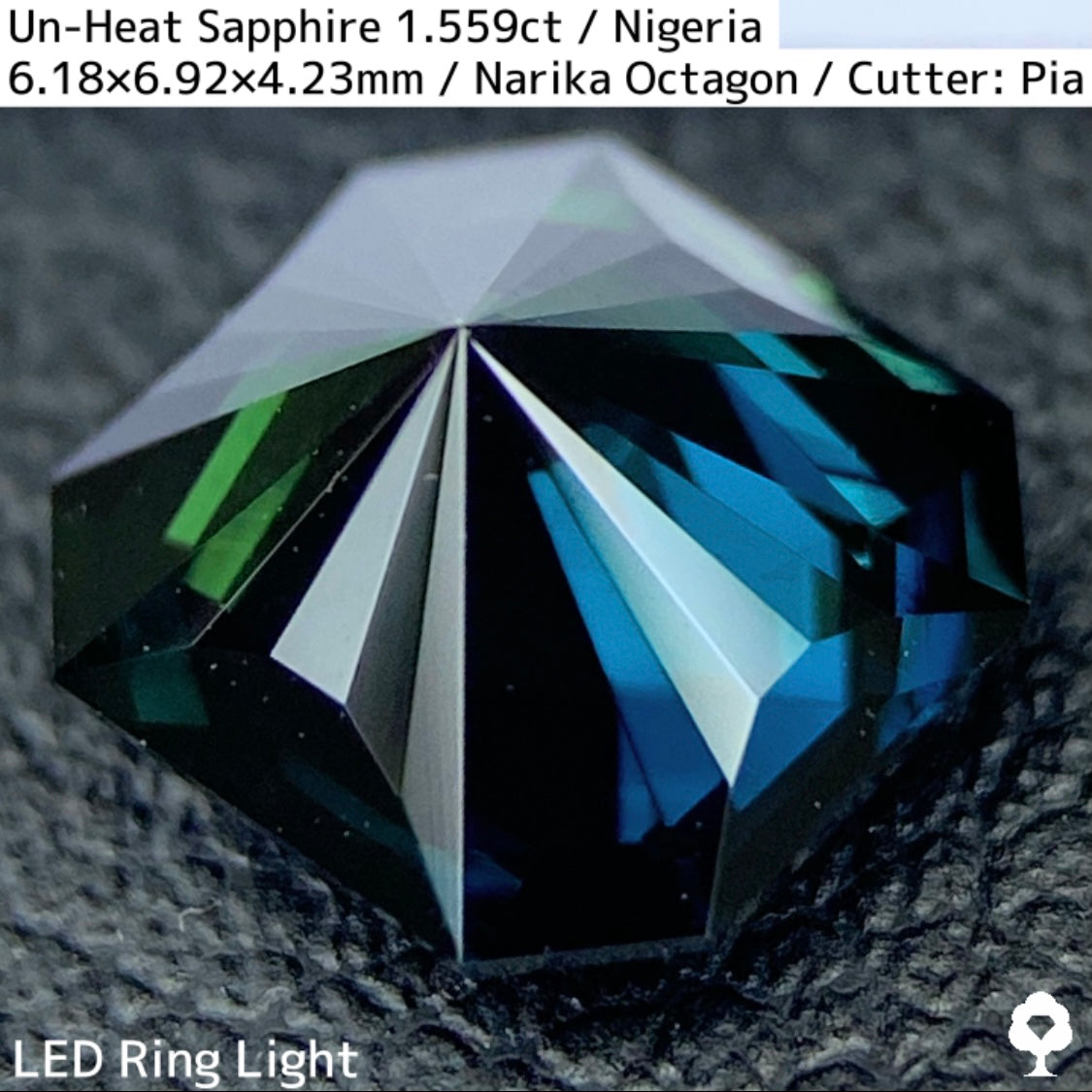 Un-Heat Sapphire 1.559ct / Nigeria