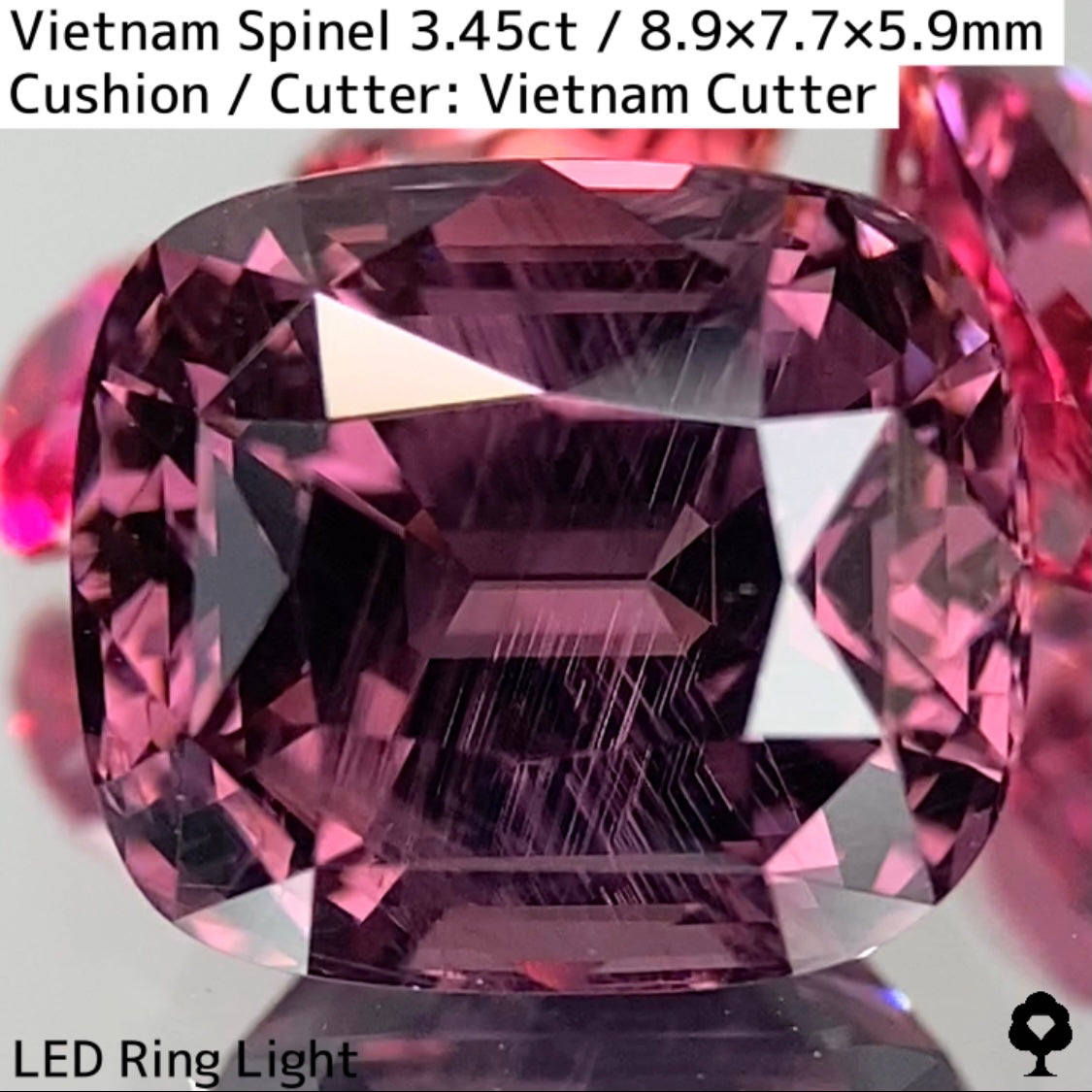 Spinel 3.45ct / Vietnam