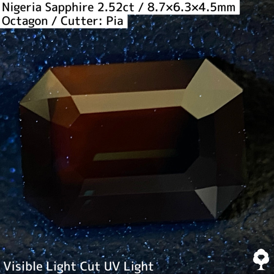 Deep Silky Blue Sapphire 2.522ct / Nigeria