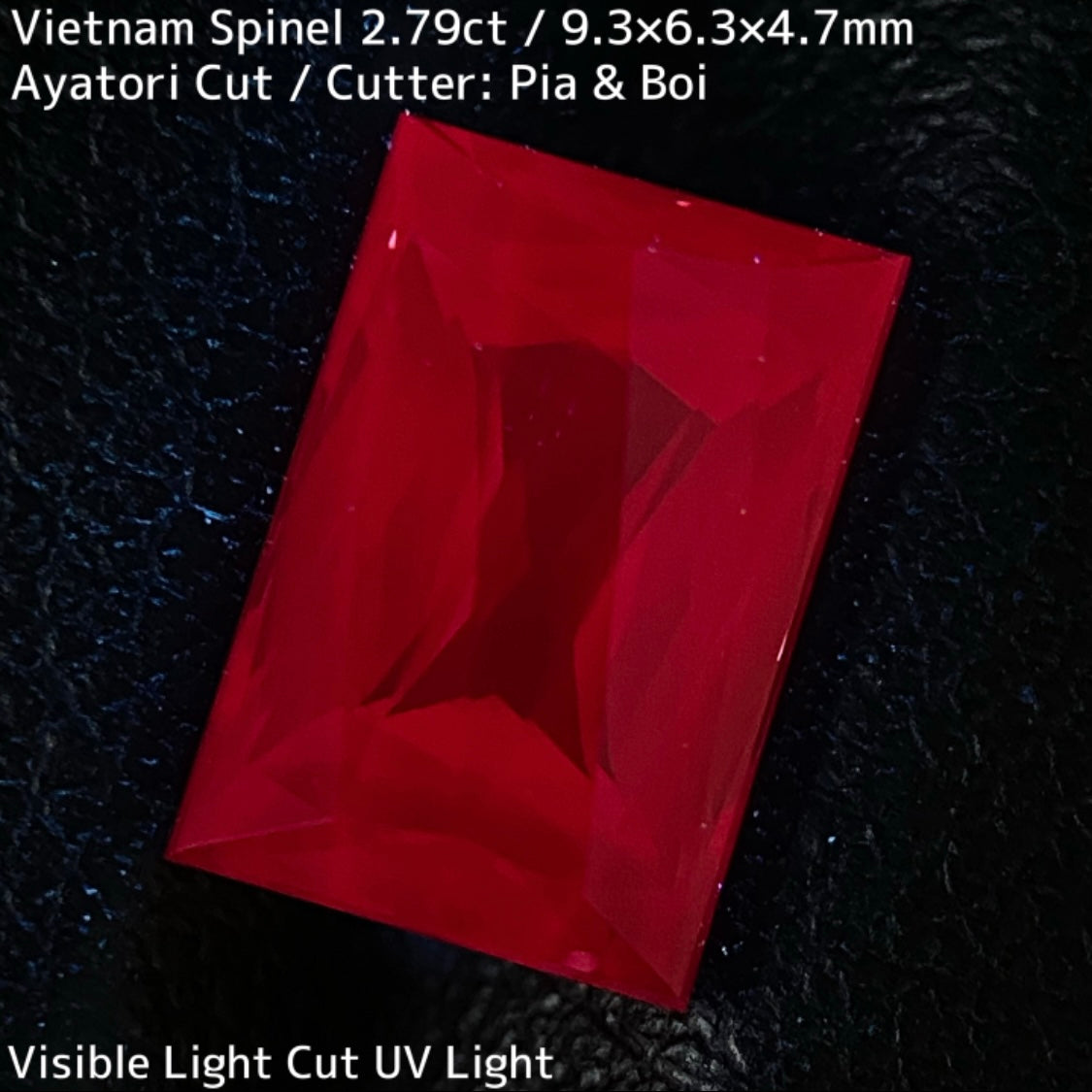 Spinel 2.788ct / Vietnam