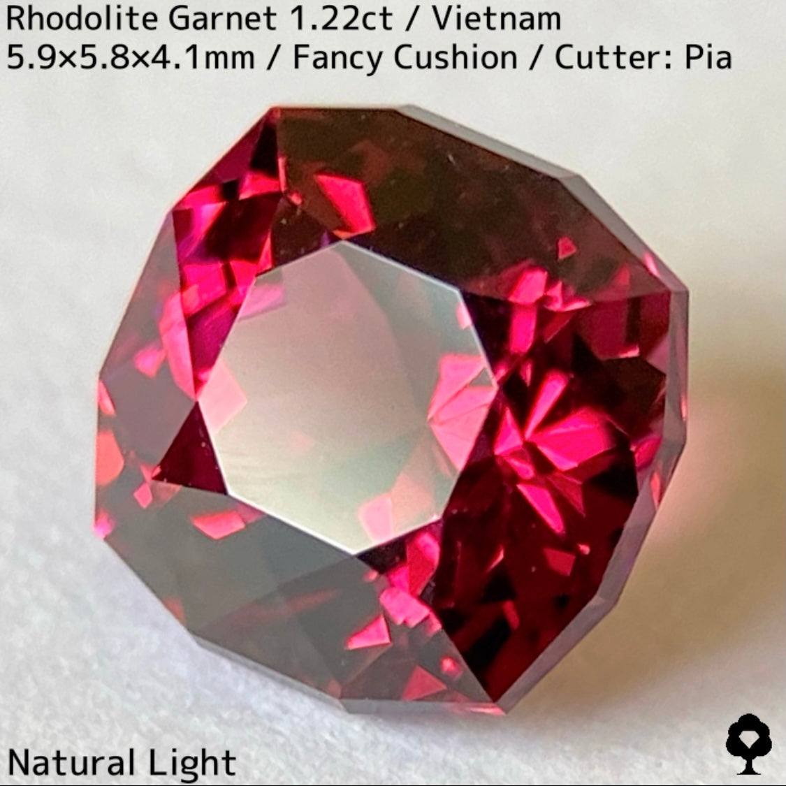 Rhodolite Garnet 1.22ct / Vietnam