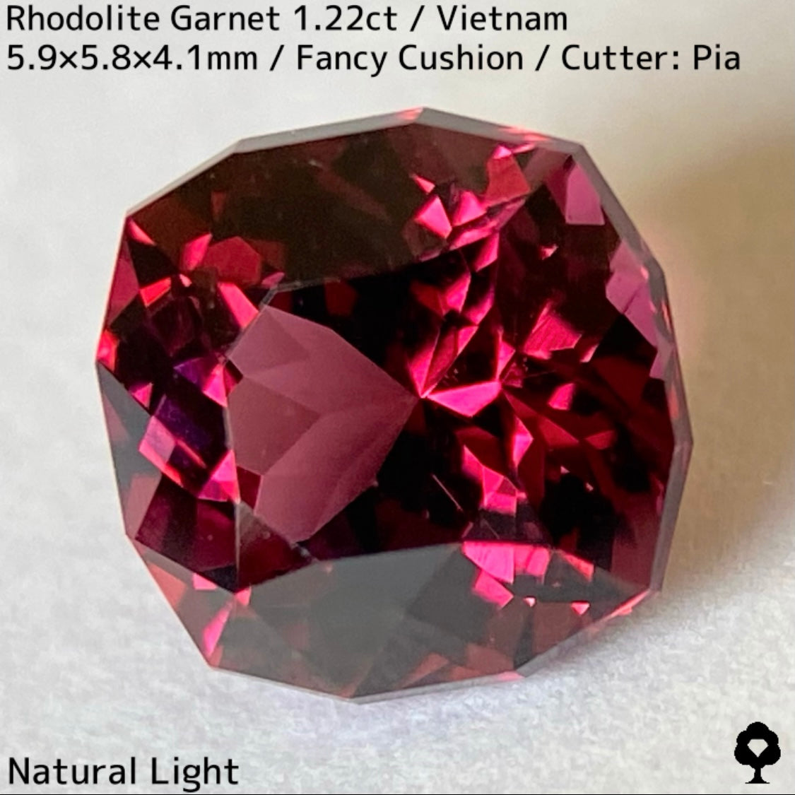 Rhodolite Garnet 1.22ct / Vietnam