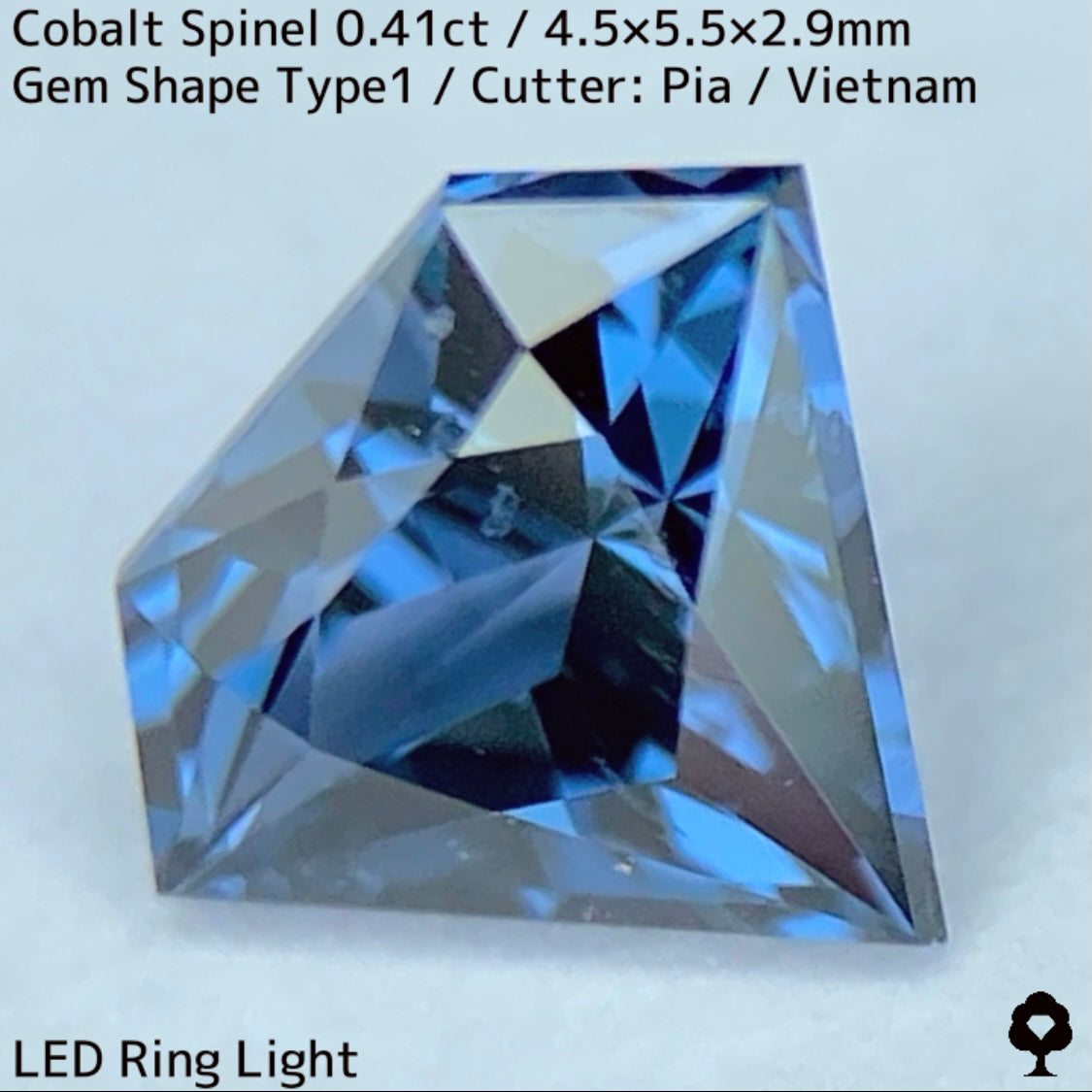 Cobalt Spinel 0.41ct / Vietnam