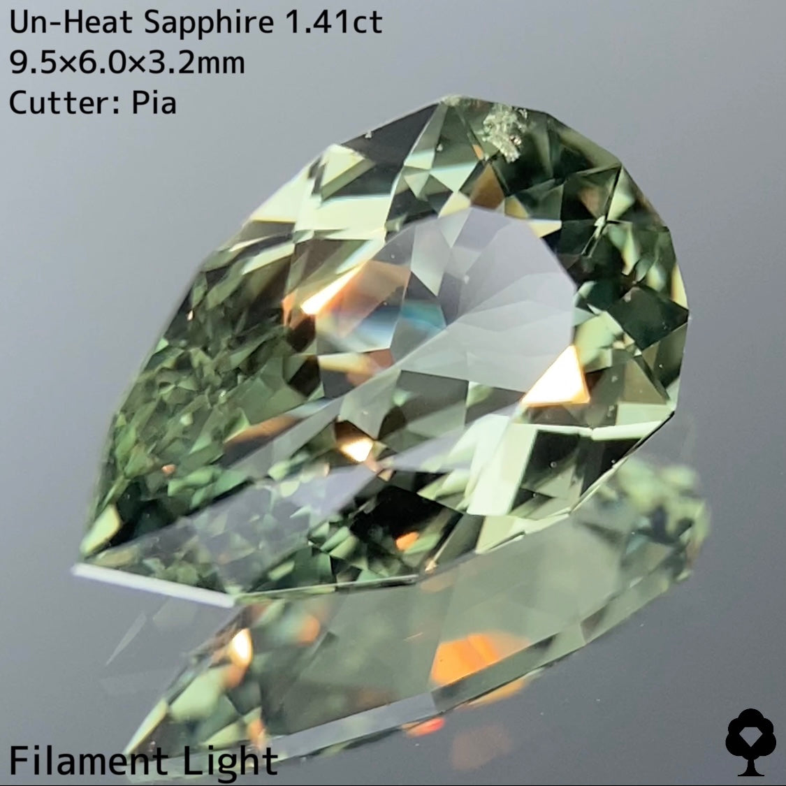 Un-Heat Sapphire 1.41ct / Tanzania