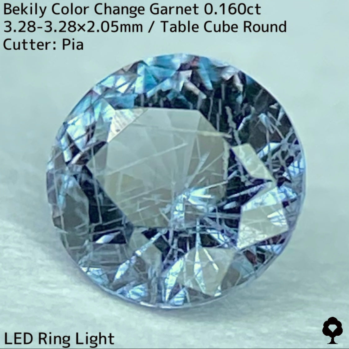Color Change Garnet 0.160ct / Bekily(Madagascar)