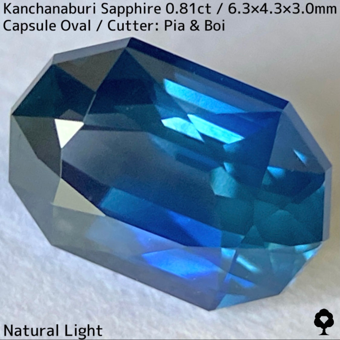 Kanchanaburi Sapphire 0.81ct