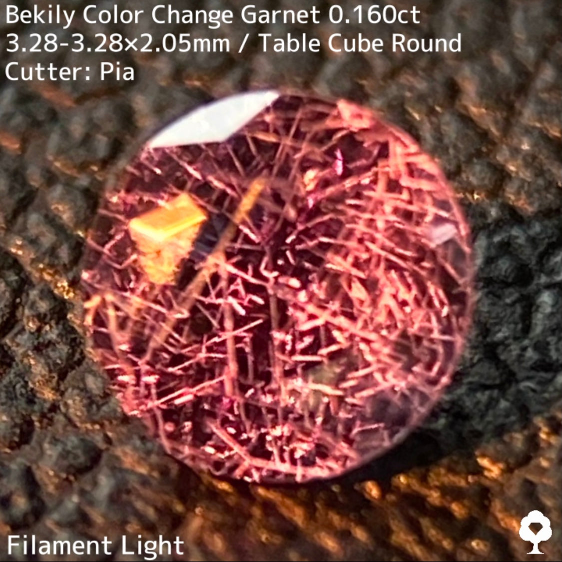 Color Change Garnet 0.160ct / Bekily(Madagascar)