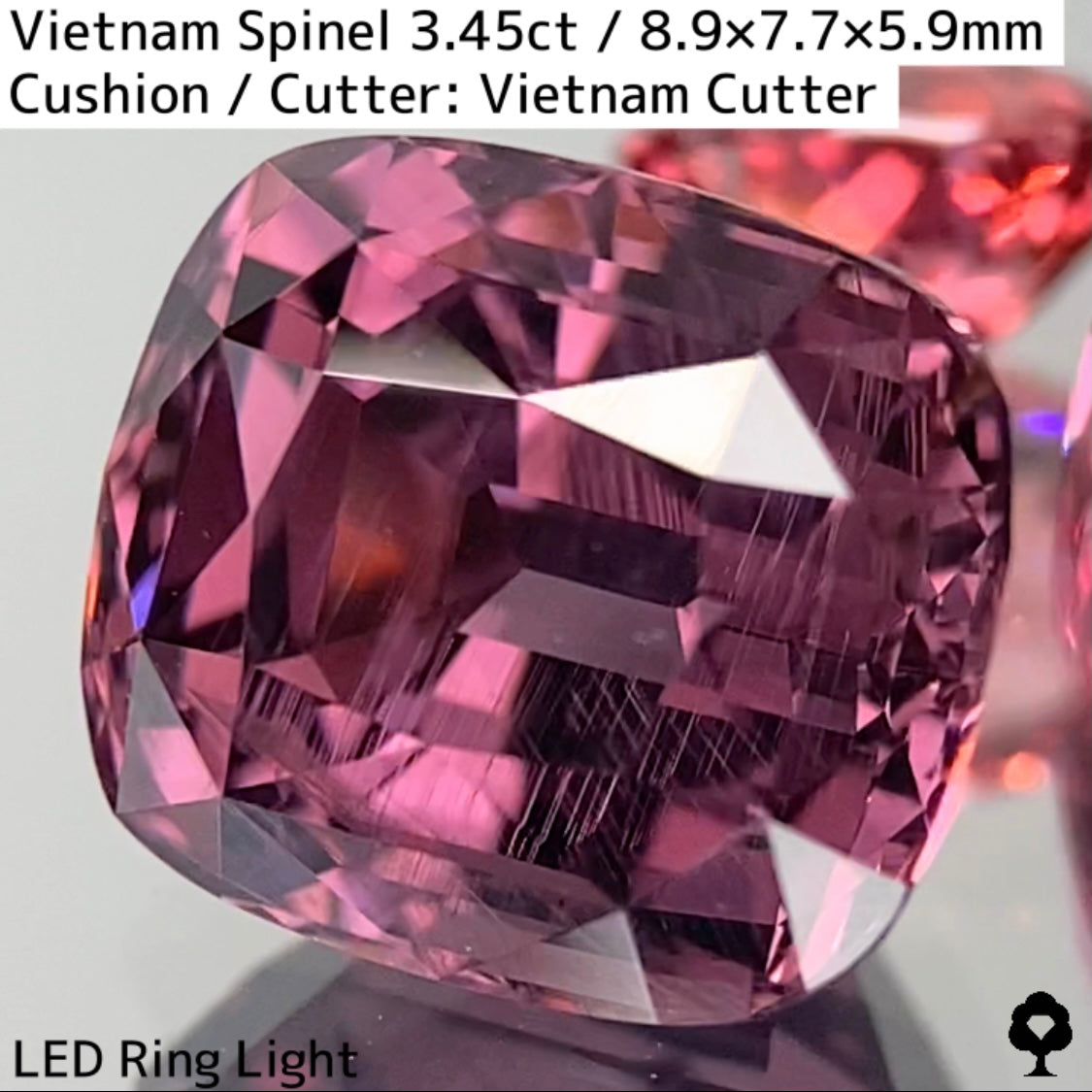 Spinel 3.45ct / Vietnam