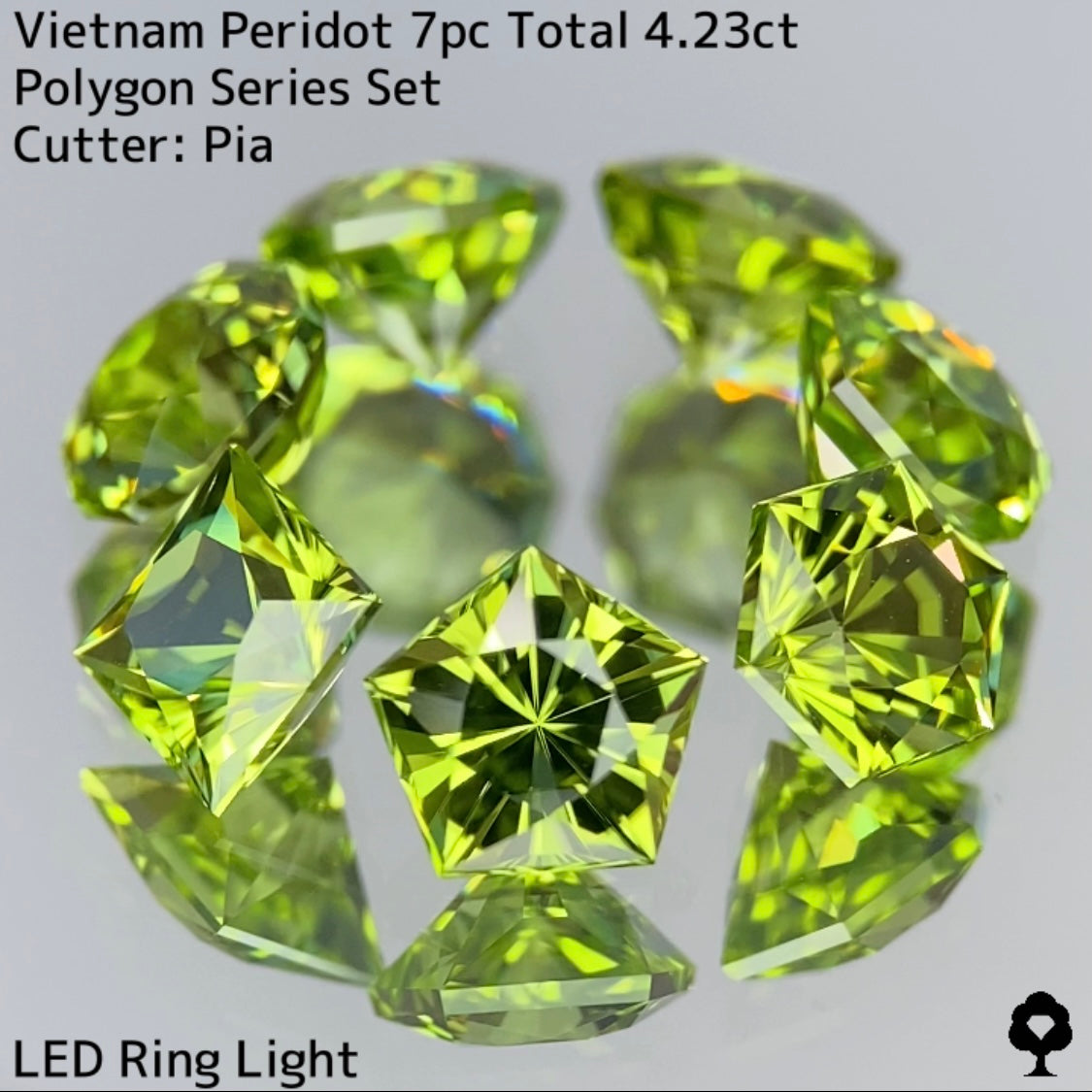 Peridot 7P 4.23ct / Vietnam / Narika collection