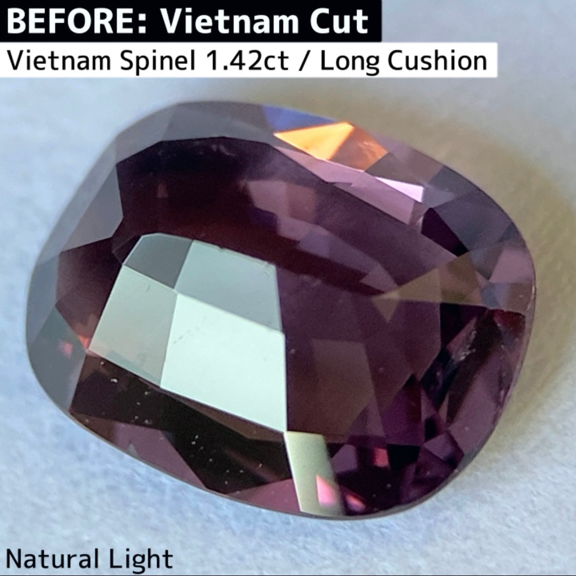 Spinel 0.888ct / Vietnam