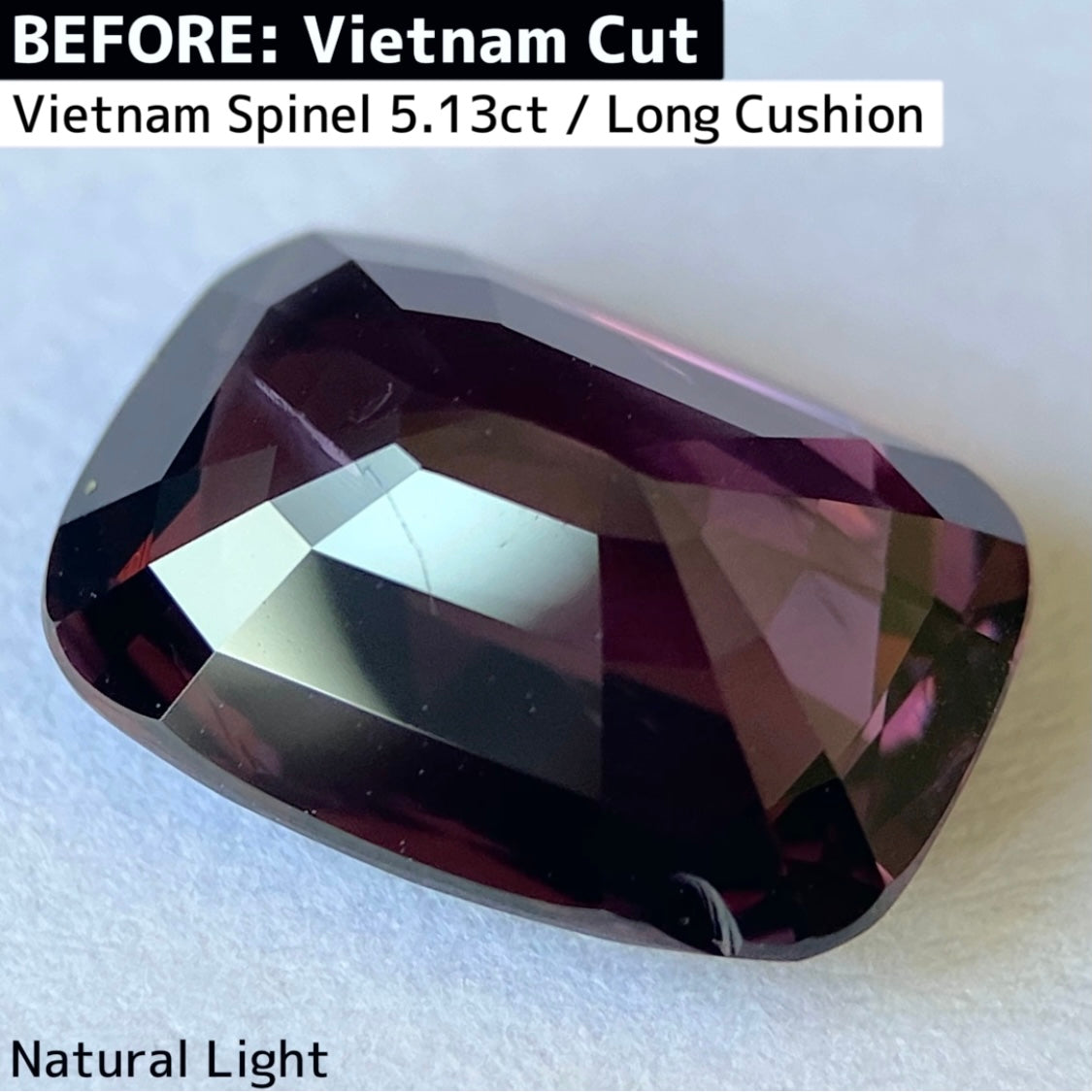Spinel 2.788ct / Vietnam