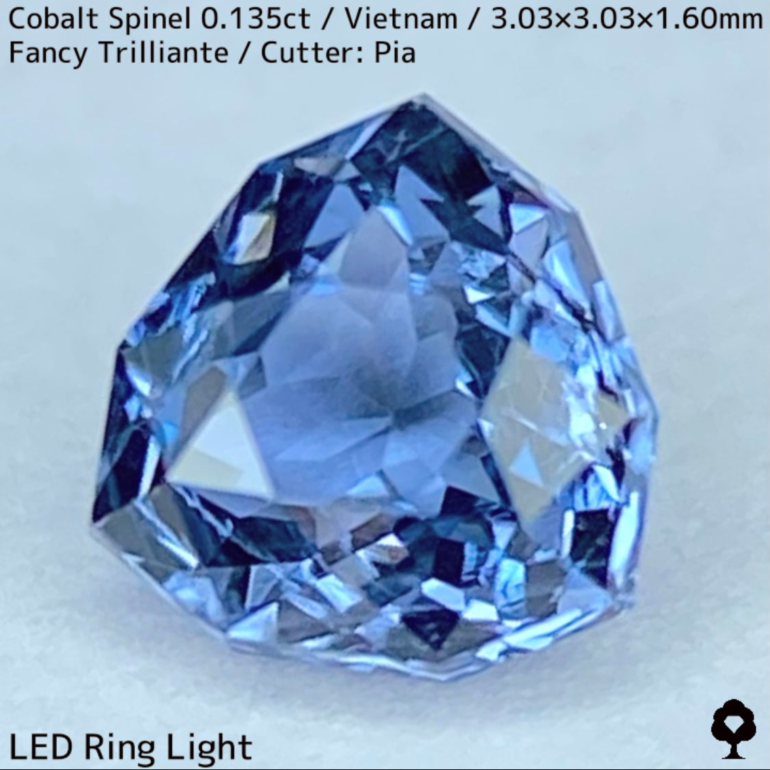 Cobalt Spinel 0.135ct / Vietnam
