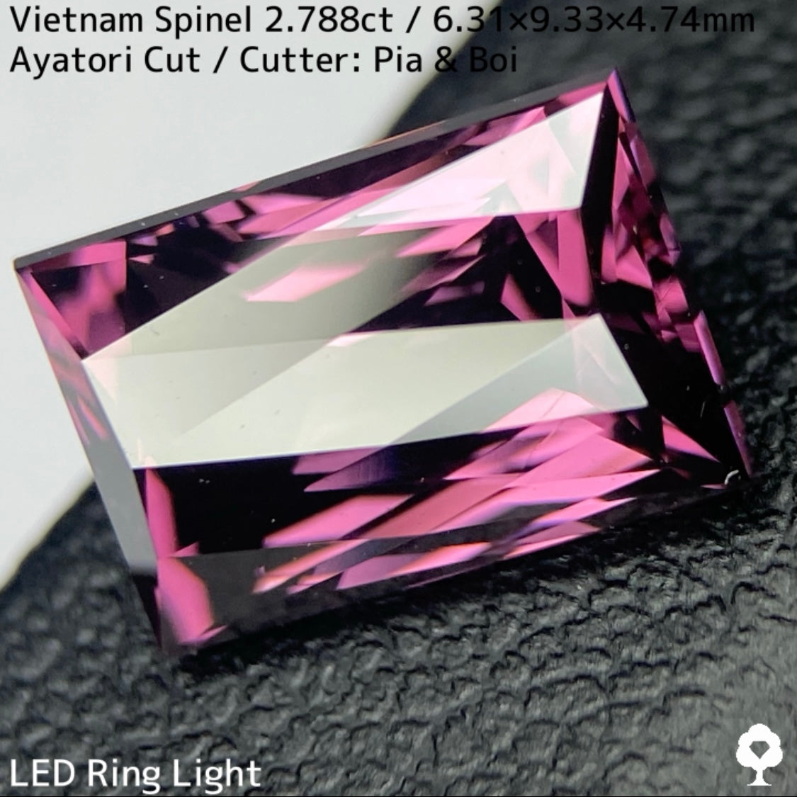 Spinel 2.788ct / Vietnam
