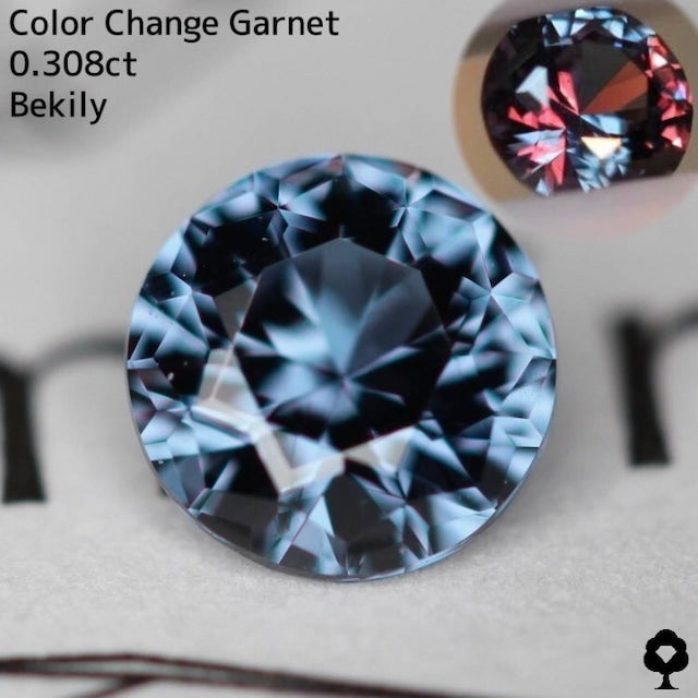 Color Change Garnet 0.308ct / Bekily(Madagascar)