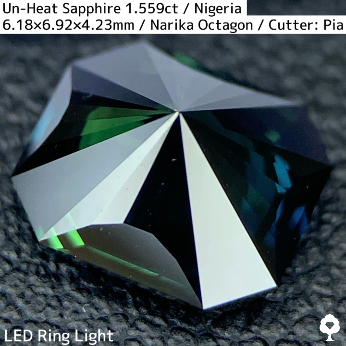 Un-Heat Sapphire 1.559ct / Nigeria