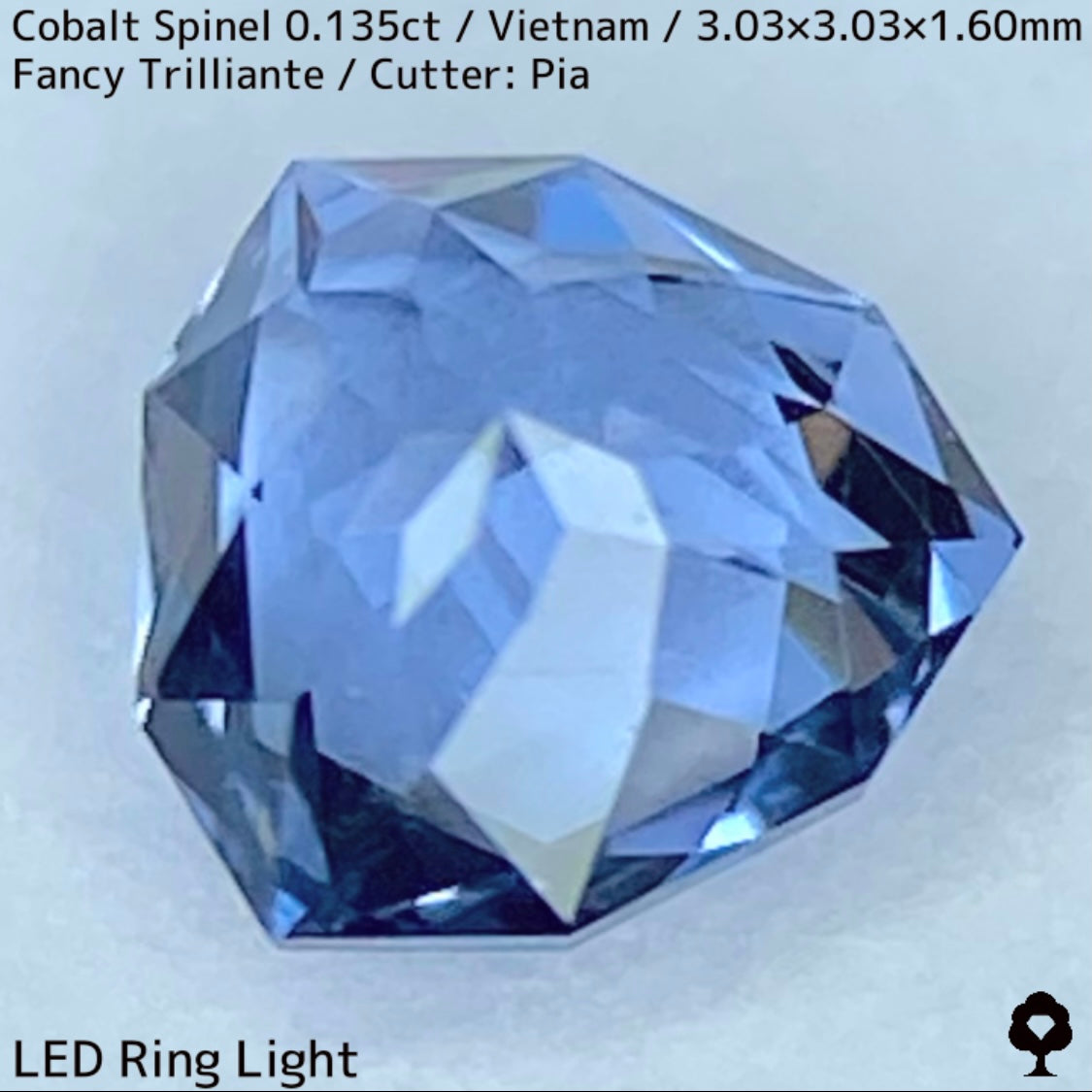 Cobalt Spinel 0.135ct / Vietnam