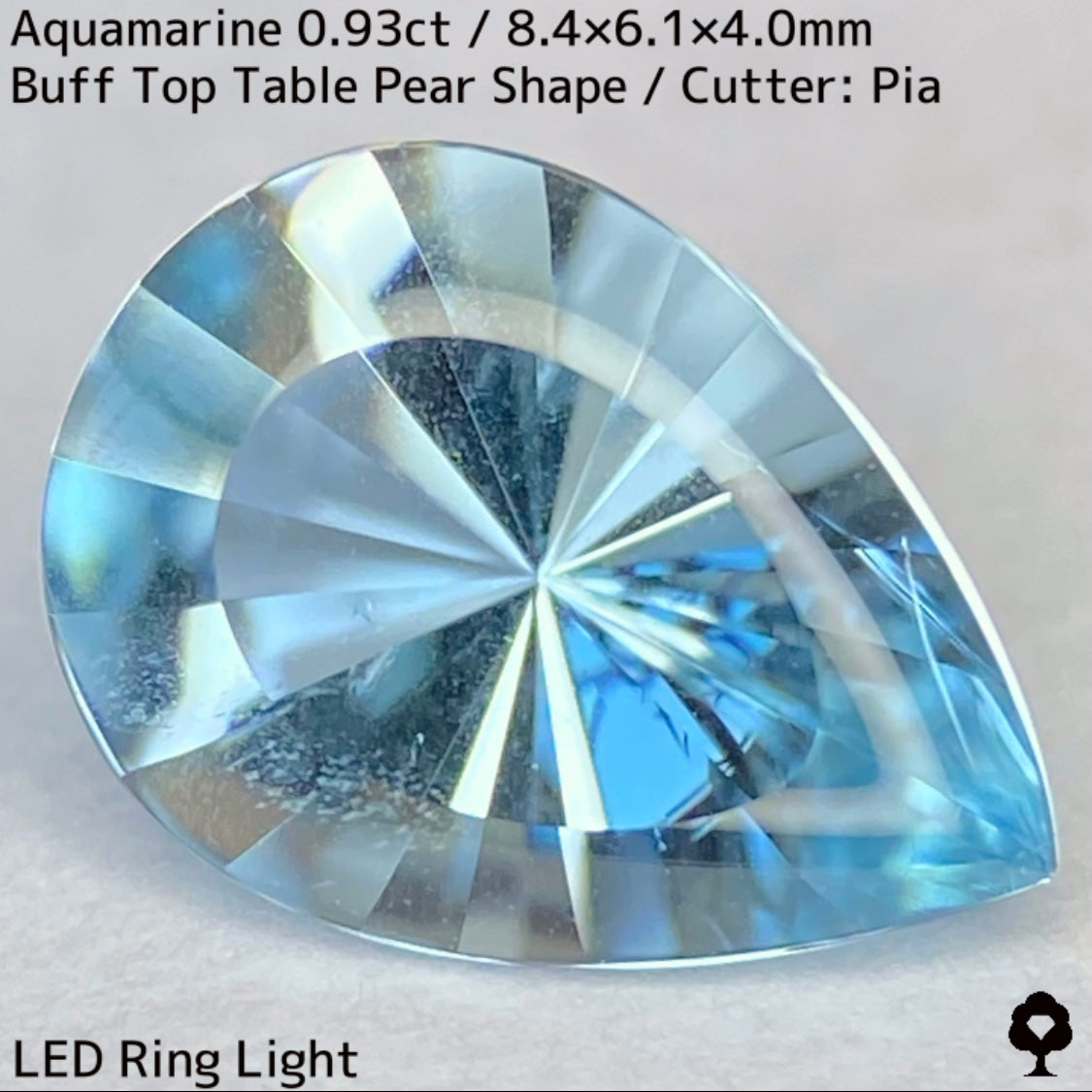 Aquamarine 0.93ct / Madagascar