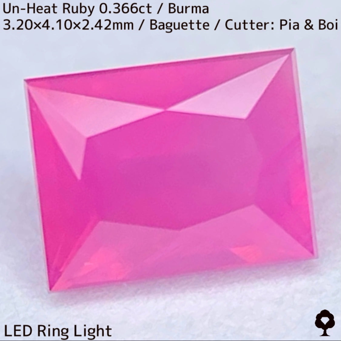 Un-Heat Ruby 0.366ct / Burma