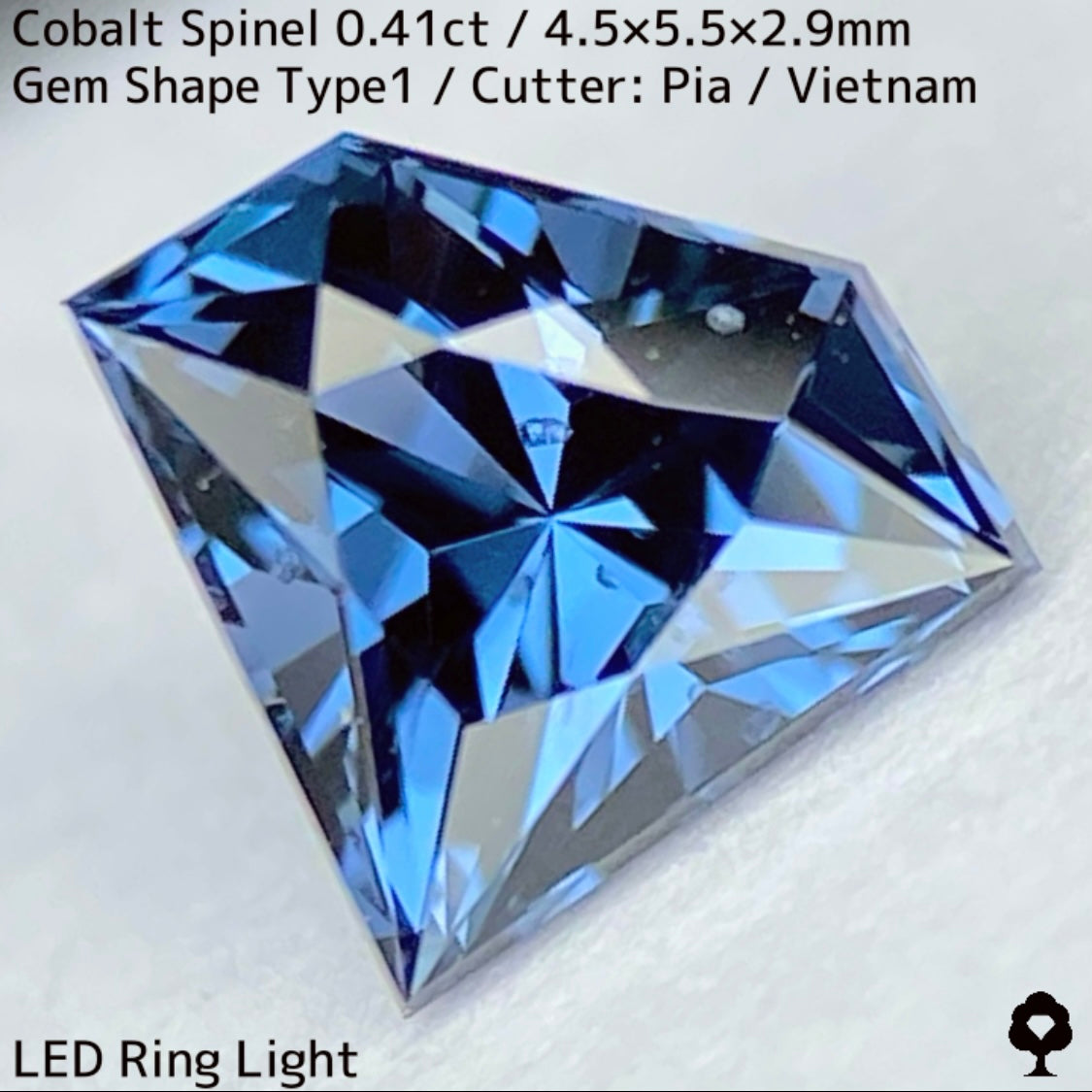 Cobalt Spinel 0.41ct / Vietnam