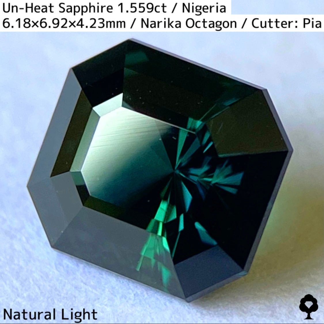 Un-Heat Sapphire 1.559ct / Nigeria