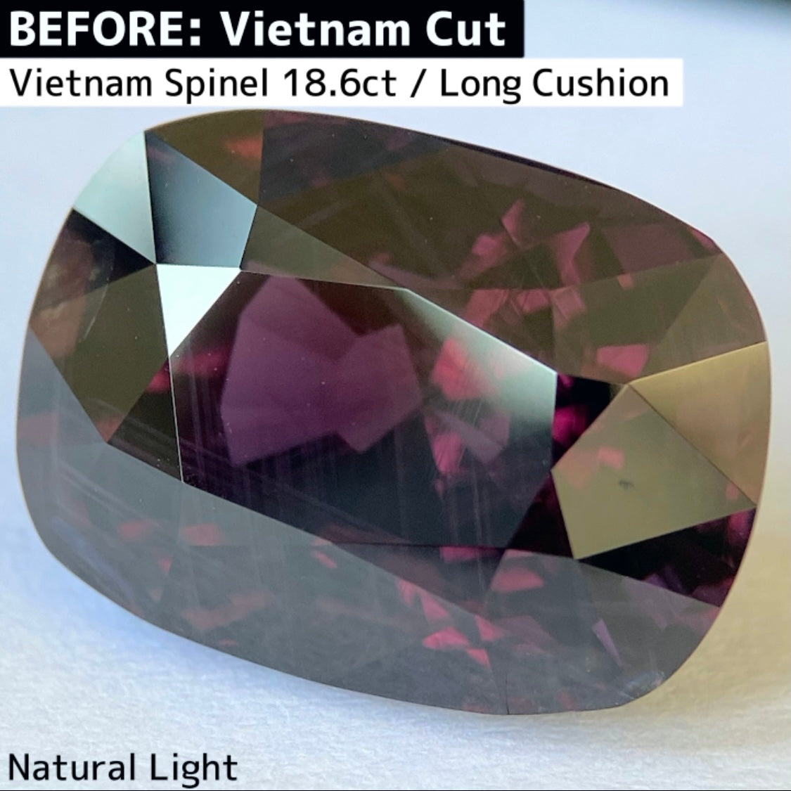 Vietnamese spinel 13.52ct