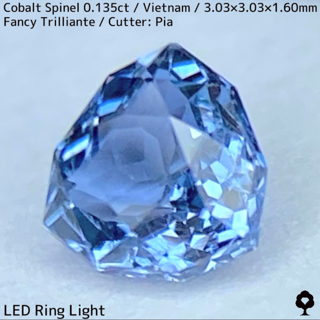 Cobalt Spinel 0.135ct / Vietnam