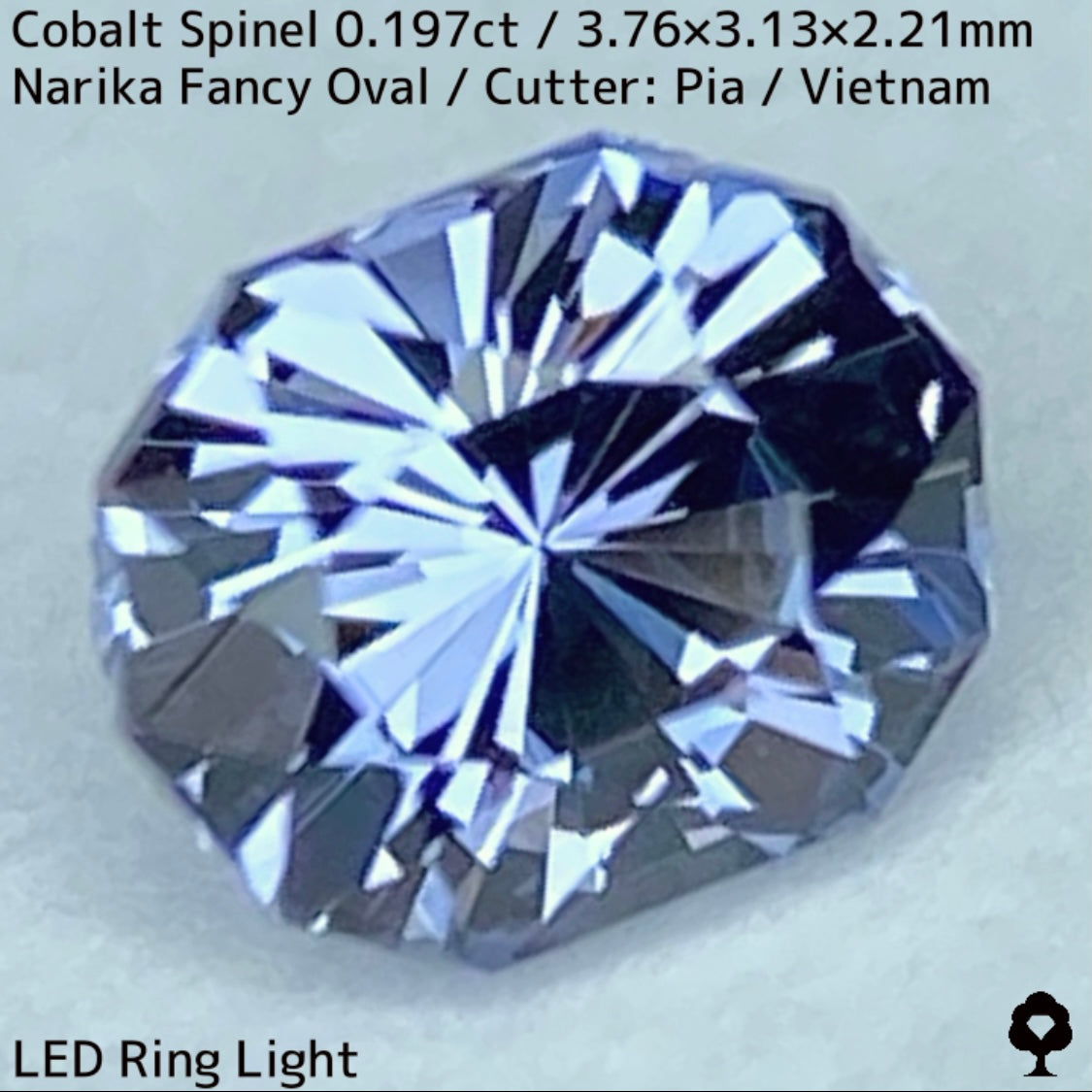 Cobalt Spinel 0.197ct / Vietnam