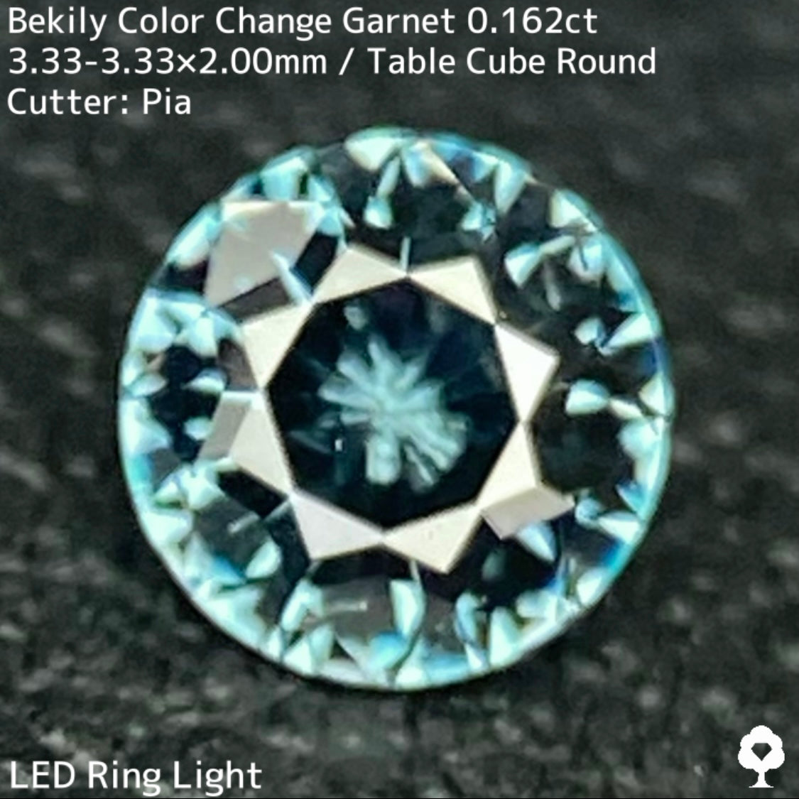 Color Change Garnet 0.162ct / Bekily(Madagascar)