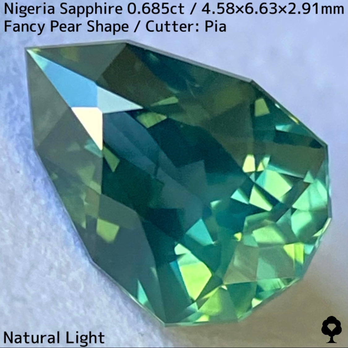 Un-Heat Sapphire 0.685ct / Nigeria
