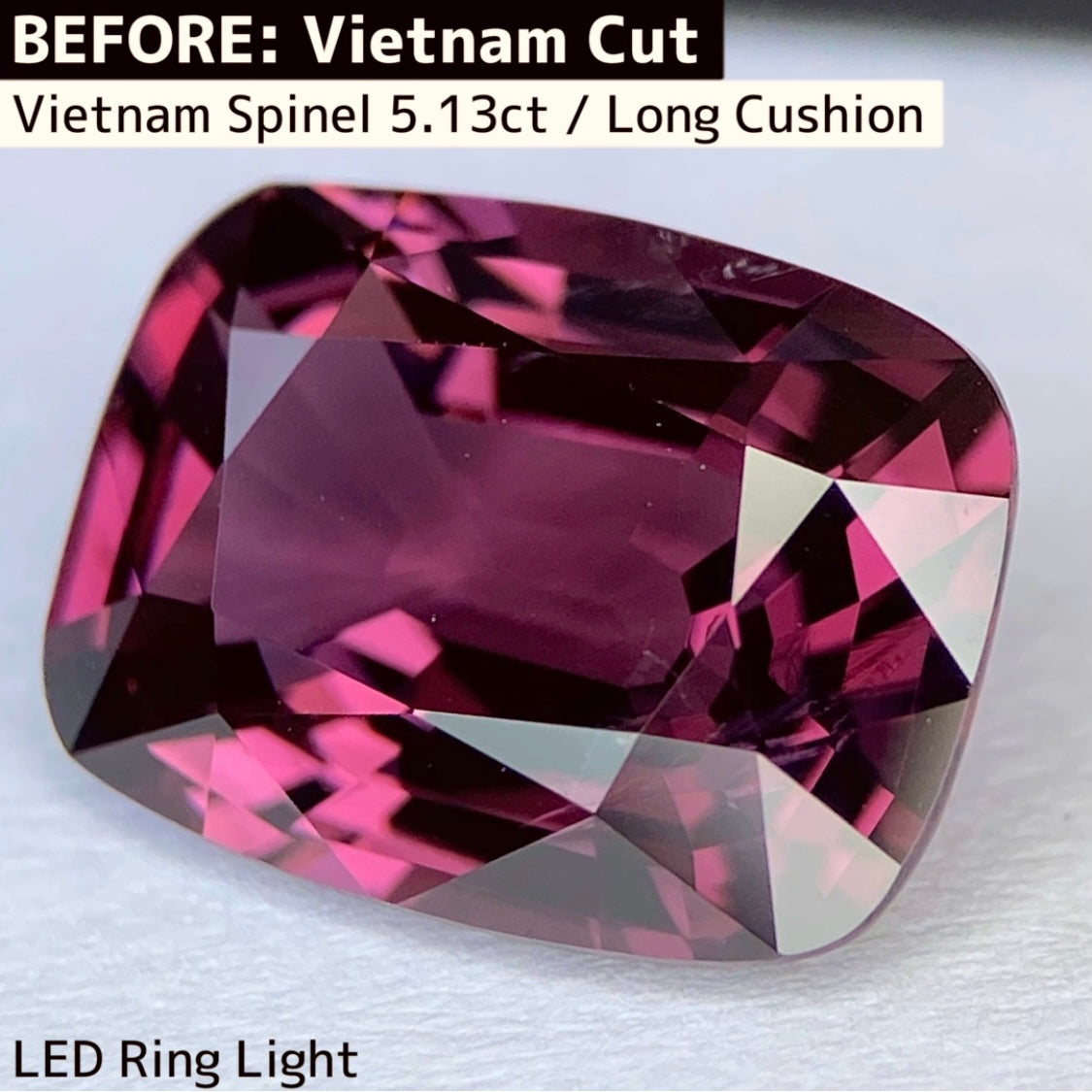 Spinel 2.788ct / Vietnam