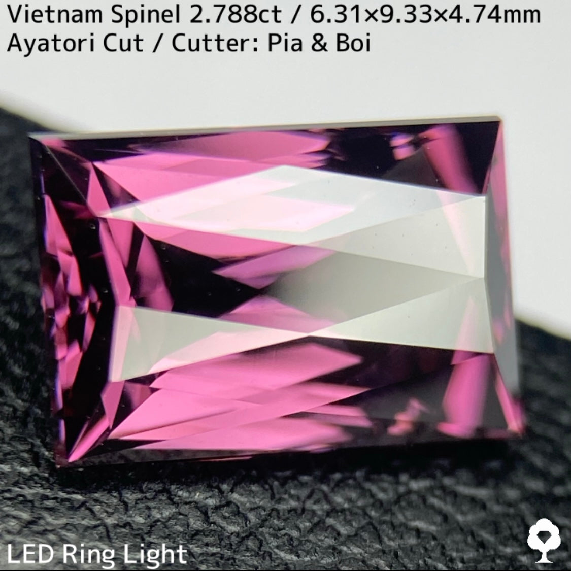 Spinel 2.788ct / Vietnam