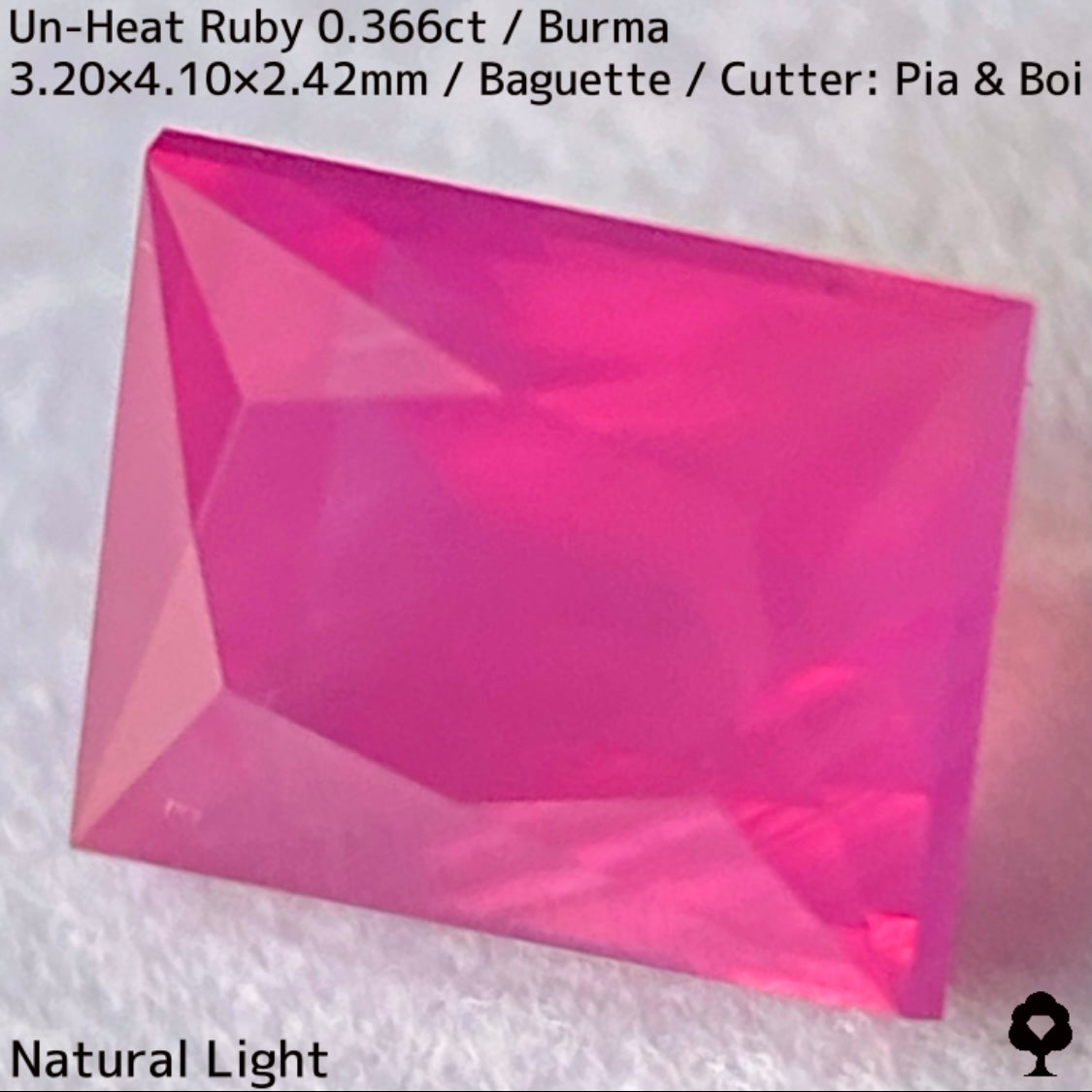 Un-Heat Ruby 0.366ct / Burma