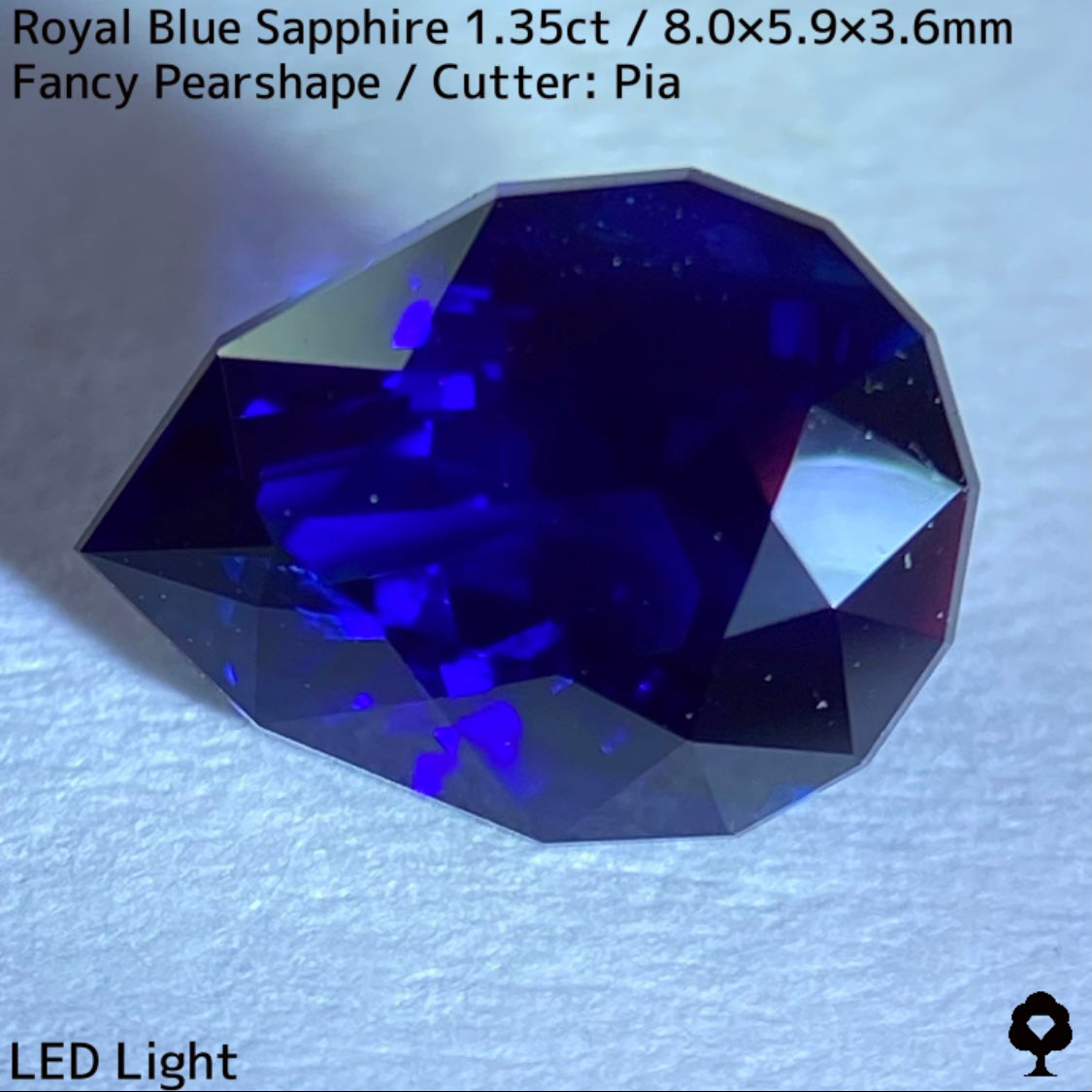 Royal Blue Sapphire 1.35ct / Thailand