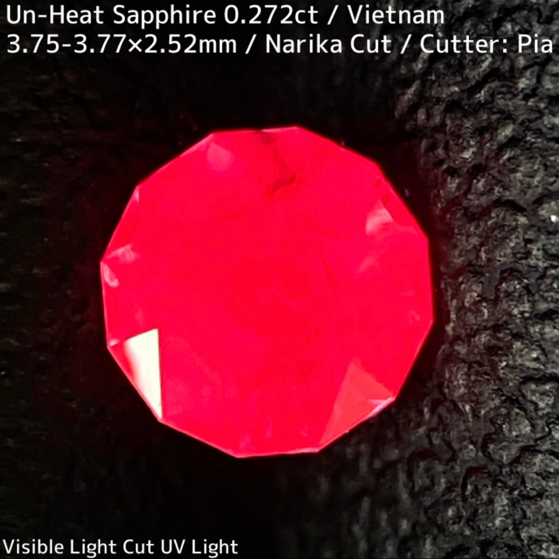 Un-Heat Parti-Color Sapphire 0.272ct / Vietnam