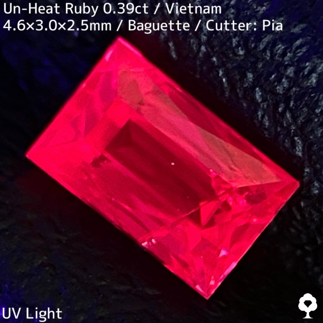 Un-Heat Ruby 0.394ct / Vietnam