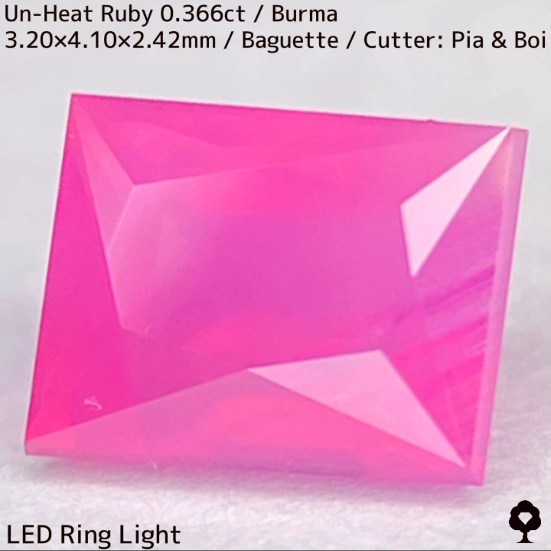 Un-Heat Ruby 0.366ct / Burma